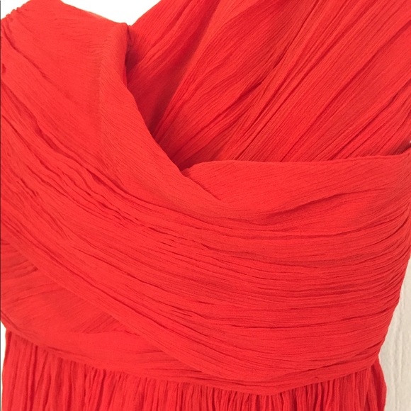 SOLD** J Crew Arabella Silk Chiffon Cocktail Dress - Picture 4 of 6